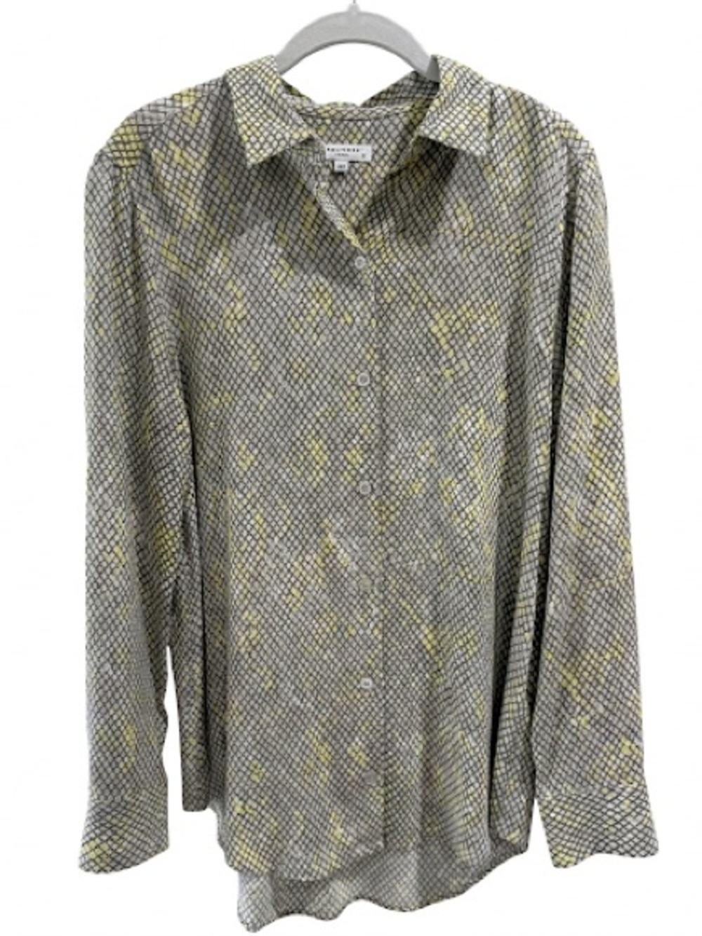 Equipment Femme Silk Snake Print Button Down Autumn Blouse Size SP Workwear